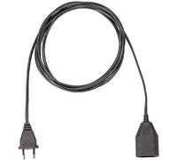 Bachmann 233.186 alimentation Rallonge 2.5 A noir 5.00 m H03VVH2-F 2X 0,75 mm²