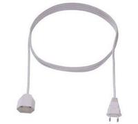 Bachmann Rallonge Euro – 230 V / 16 A – 2 m – Blanc