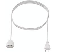 Bachmann 233.286 alimentation Rallonge 2.5 A blanc 5.00 m H03VVH2-F 2X 0,75 mm²