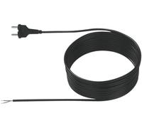 Bachmann Câble d'aspirateur H05VV-F 2x0,75 10 m Kont.St.