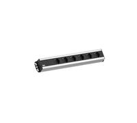 Bachmann Bloc multiprise 300.000 – 6 prises 230 V rack-montable 19" 2 m