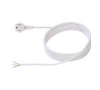 Bachmann 305.284 Câble de raccordement Schuko 3G1,50 Blanc 2 m