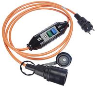 Bachmann Câble de rallonge 341.880 – protection des personnes PRCD 230 V orange, noir
