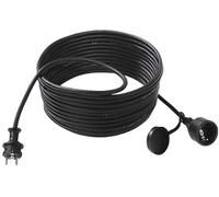 Bachmann 343.172 alimentation Rallonge 16 A noir 25.00 m H05VV-F 3G 1,5 mm²