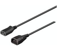 Bachmann 356.120 appareils IEC Câble de raccordement noir 1.00 m