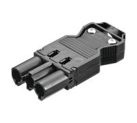 ELSO Connecteur mâle Bachmann 375.504 Noir