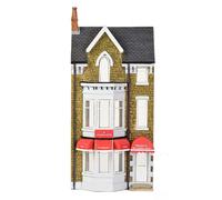 Bachmann 44-0207 - Scenecraft Façade Basse Hôtel Lindene - Échelle 00 - Suivi 48