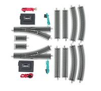 Bachmann 44893 E-Z Lot de rallonges de piste - Échelle en nickel argenté, taille S