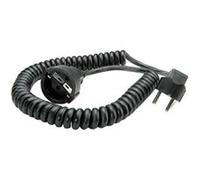 Bachmann 672.180 Rallonge Schuko câble spirale Noir 500/2000 mm