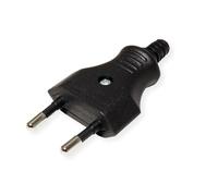 Bachmann 900002 2P prise électrique noire 250 V; 2,5 A