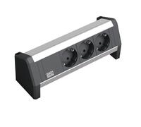 Bachmann 902.0048 DESK Bloc multiprise de bureau 3 prises type F