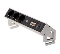 Bachmann 902.502 Bloc multiprise 3 prises avec USB