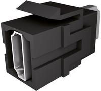 Bachmann 918.041 HDMI Black Socket-Outlet - Socket-outlets