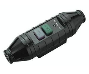 Bachmann 919.189 Connecteur intermédiaire - protection des personnes PRCD 250 V noir IP55