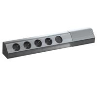 Bachmann 923.007 Casia 4 Prises de Terre et 1 Interrupteur.
