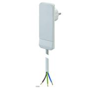 Bachmann 933.004 alimentation Câble de raccordement 16 A blanc 1.50 m H05VV-F