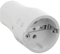 Bachmann 960.203 Fiche électrique femelle avec terre Polyamide 250 V blanc IP20