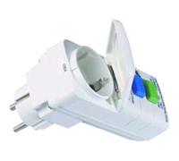 BACHMANN Adaptateur de protection contre les courants de défaut blanc, couvercle rabattable - IP44 < 30mA courant de déclenchement