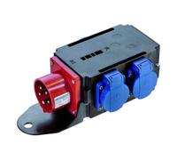 Bachmann Bachmann Adaptateur CEE 1xPrise 16A 400V 3xSchuko 349.028 Quantité:1