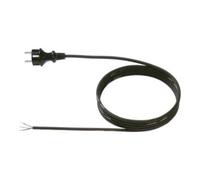 Bachmann Bachmann Câble d'alimentation avec prise de terre Caoutchouc 3,00m noir 322.185 Quantité:1