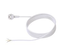 Bachmann Bachmann Câble d'alimentation avec terre 5 m, blanc 305.276 Quantité:1