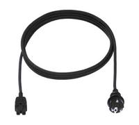 Bachmann Bachmann Câble d'alimentation pour appareils chauffants 10A/250V, 2m, noir 372.174 Quantité:1