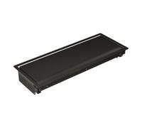 Bachmann Bachmann Cadre d'encastrement CONI 911.003 noir RAL9005 Quantité:1