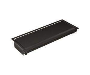 Bachmann Bachmann Cadre d'encastrement CONI 911.003 noir RAL9005 Quantité:1