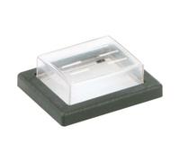 Bachmann Bachmann capuchon PVC avec cadre clair/noir, pour 2p. bascule. 924.118 Quantité:1