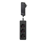 Bachmann Bachmann Connecteur plat de protection noir, câble 1,6 m 933.014 Quantité:1