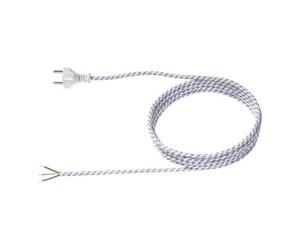 Bachmann Bachmann Cordon d'alimentation fer à repasser 3m gris/blanc TEXTIL3G1,00 313.176 Quantité:1