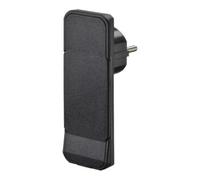 Bachmann Bachmann Fiche plate avec terre 933.001 noire sans câble Quantité:1