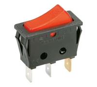 Bachmann Bachmann Interrupteur à bascule EB noir/rouge,16(8)A250V 1p. 924.112 Quantité:1
