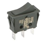 Bachmann Bachmann Interrupteur à bascule noir, 16(8)A 250V 1p. 924.092 Quantité:1