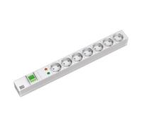 Bachmann Bachmann Multiprise 19 pouces 7x avec interrupteur, alu 333.405 Quantité:1