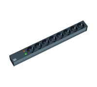 Bachmann Bachmann Multiprise 19 pouces 8x 1U avec protection contre les surtensions 333.534 Quantité:1