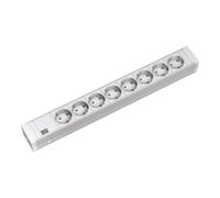 Bachmann Bachmann Multiprise 19 pouces 8x prises avec protection H=52mm blanc 333.001 Quantité:1