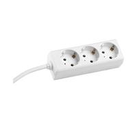 Bachmann Bachmann Multiprise 3 prises avec fiche coudée blanc 387.271S Quantité:1