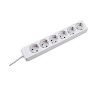 Bachmann Bachmann Multiprise 6 prises avec fiche coudée blanche 381.241S Quantité:1