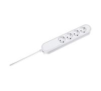SMART - Coupe-circuit - connecteurs de sortie : 4 - 1.5 m cordon - Allemagne - blanc