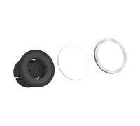 Bachmann Prise encastrable pour meuble PIX 926.000 – 2 anneaux, câble 0,2 m GST18, profondeur 45 mm