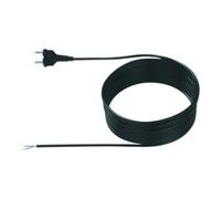 Bachmann Câble d'aspirateur H05VV-F 2x0,75 10 m Kont.St.