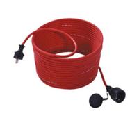 Bachmann Bachmann Rallonge pour tondeuse 15 m, rouge 343.373 Quantité:1