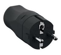 Bachmann bachmann schutzkontakt montage-zentralstecker, grau noir G