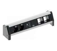 bachmann bachmann steckdoseneinheit desk 1, 5-fach noir Noir G