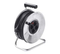 Bachmann Bachmann Tambour de câble en tôle d'acier 50m H05RR-F 3G1,5qmm 398.182 Quantité:1
