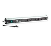 BACHMANN Barrette d'artisanat 6xT13 CH, GVS, INCL. fusible Thermique 10A, Interrupteur
