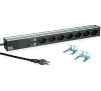 BACHMANN Bâti de prises 19" ÜS, 7xT23 femelles