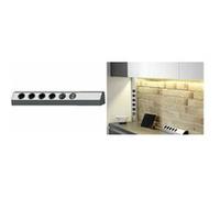 BACHMANN Bloc multiprise CASIA, 4 prises, chargeur USB G