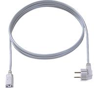 BACHMANN Câble d'alimentation H05VV-F 3G0.75 2,0m, gris 30/35 C13